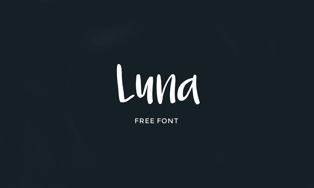 The Most Beautiful Feminine Typefaces 17 Luna Font