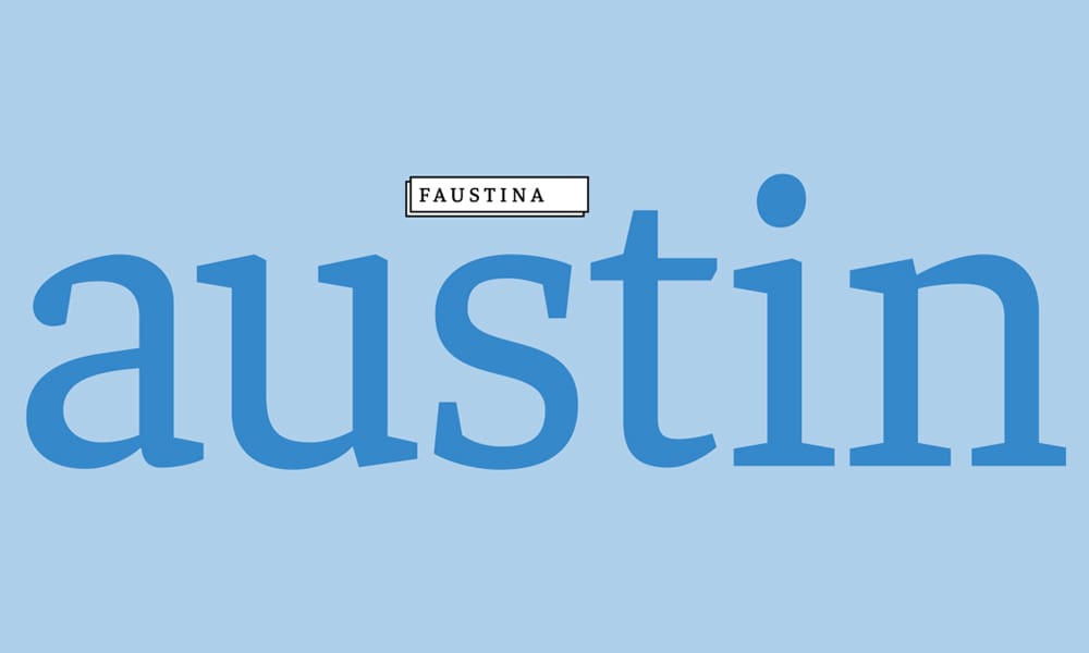 Free Serif Fonts for Commercial Use – Perfect for Designers! 70 Faustina