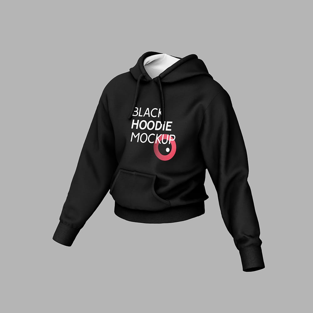 Free Women Hoodie Mockup Template PSD 1 Free Women Hoodie Mockup Template PSD