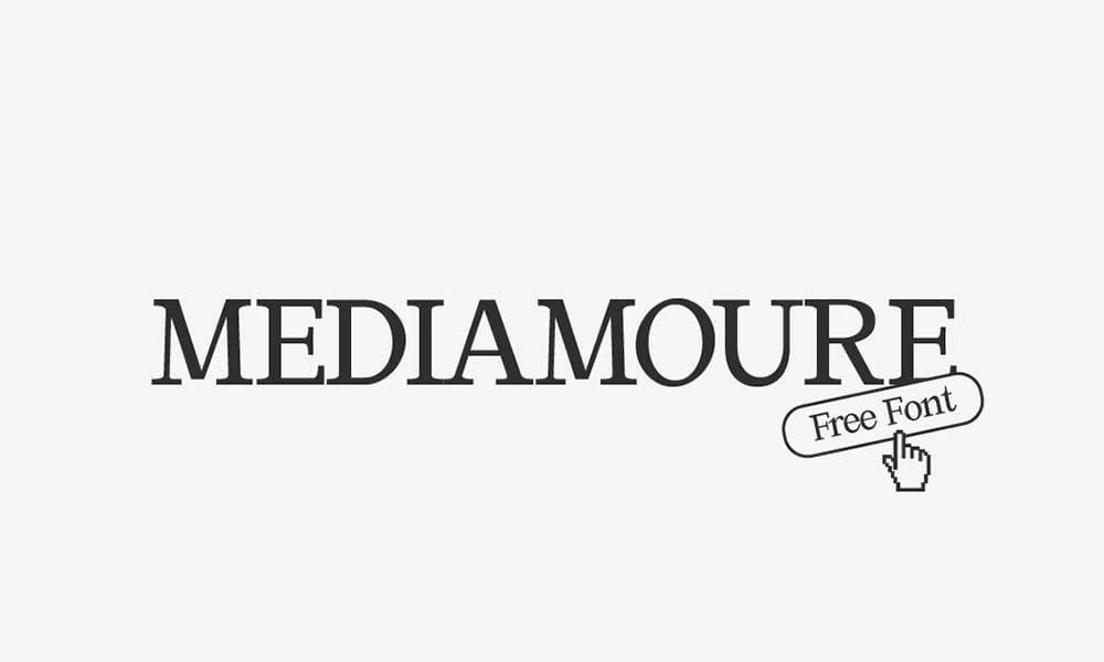 Free Serif Fonts for Commercial Use – Perfect for Designers! 30 Mediamoure Font
