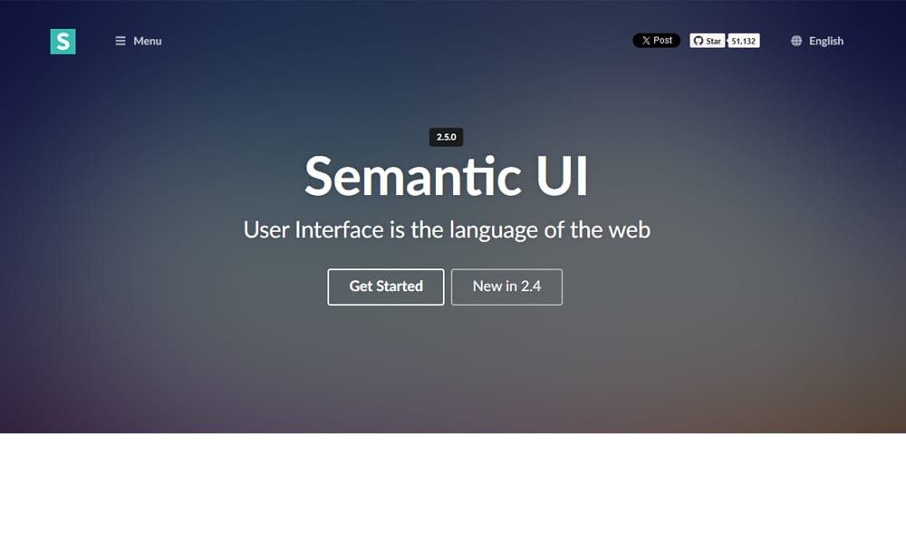 Top CSS Frameworks for React: Build Stunning UIs in 2025 5 Semantic UI