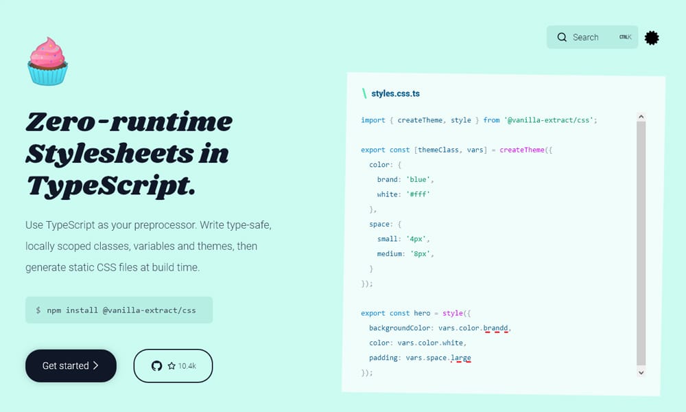 Top CSS Frameworks for React: Build Stunning UIs in 2025 25 Vanilla Extract