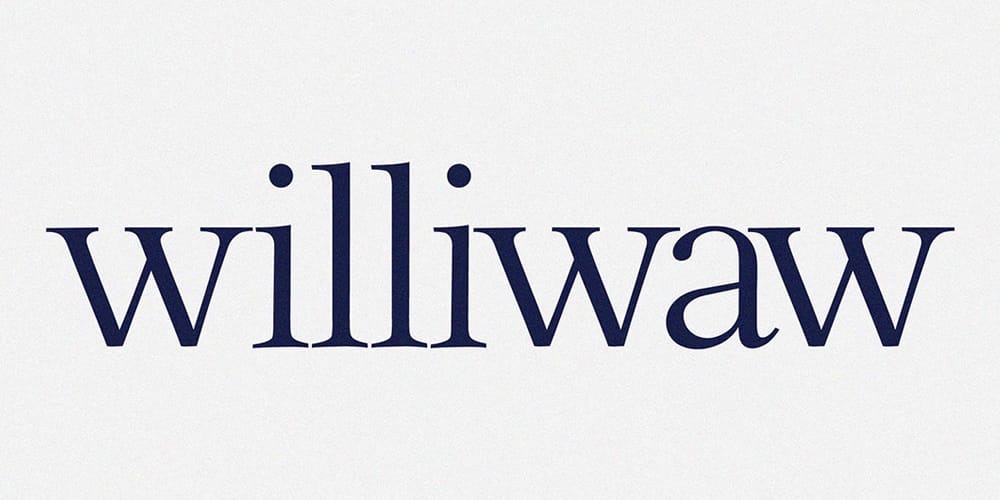 Free Serif Fonts for Commercial Use – Perfect for Designers! 50 Williwaw Typeface