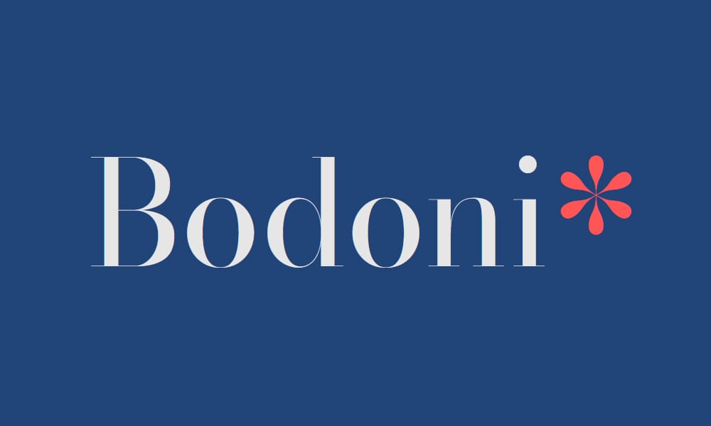 Free Serif Fonts for Commercial Use – Perfect for Designers! 45 bodoni