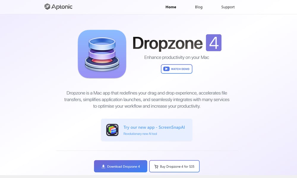 Best macOS Apps for Designers: Must-Have Tools for an Efficient Workflow 5 Dropzone