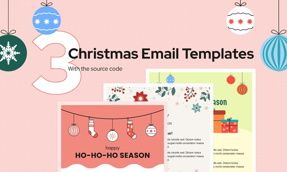Top Free Figma Email Templates for Stunning Designs 12 Free Christmas Responsive Email Templates