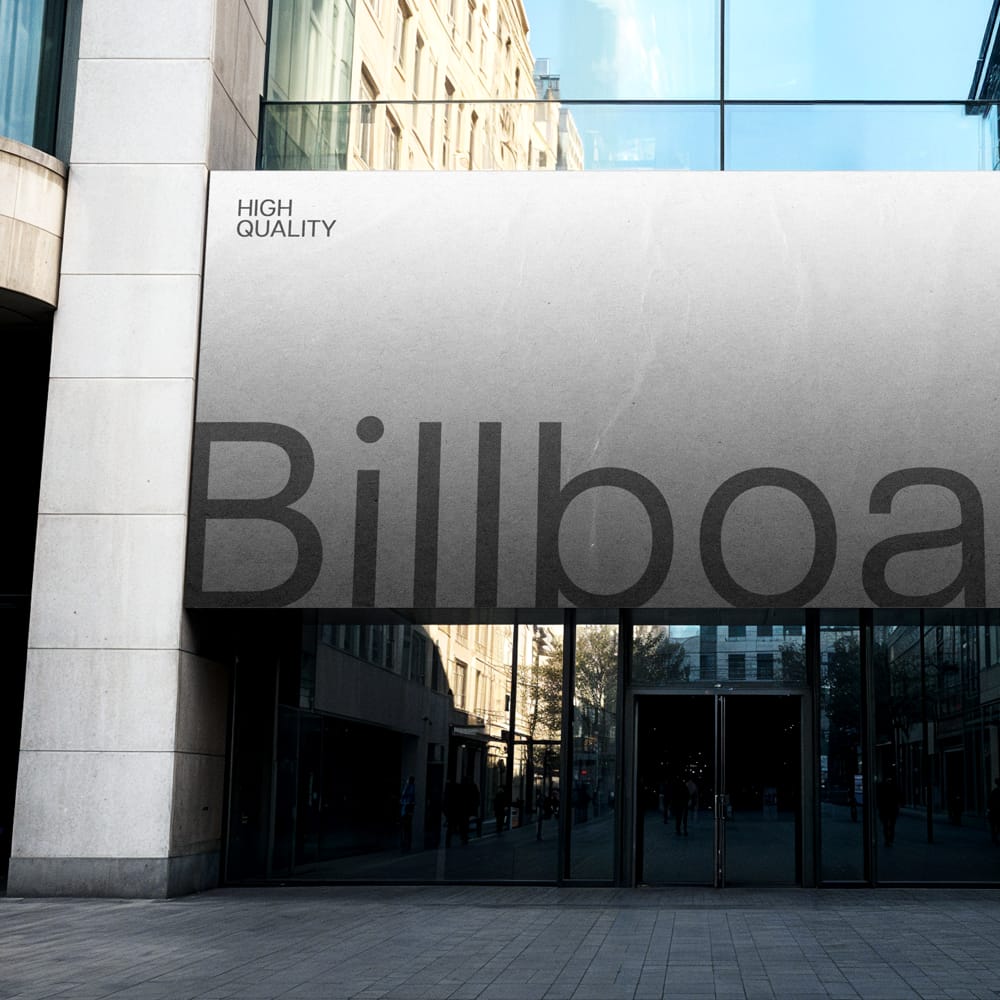 Free Concrete Building Banner Mockup PSD 1 Free Concrete Building Banner Mockup PSD