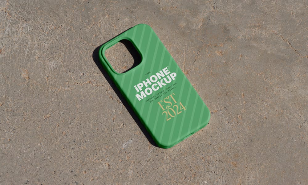 Top iPhone Case Mockups: Free PSD Templates for Designers! 36 Free iPhone Case on Path Mockup PSD