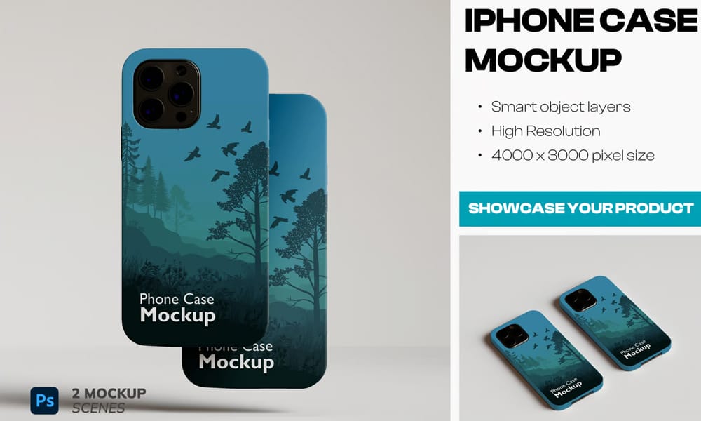 Top iPhone Case Mockups: Free PSD Templates for Designers! 46 IPhone Case Mockup