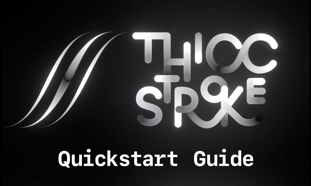 50+ Free Presets for After Effects: Top Animation, Text & Transition Packs 46 Thicc Stroke