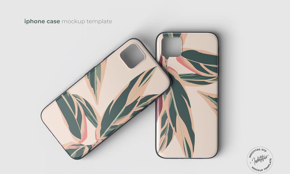 Top iPhone Case Mockups: Free PSD Templates for Designers! 47 iPhone Case Mockup Template