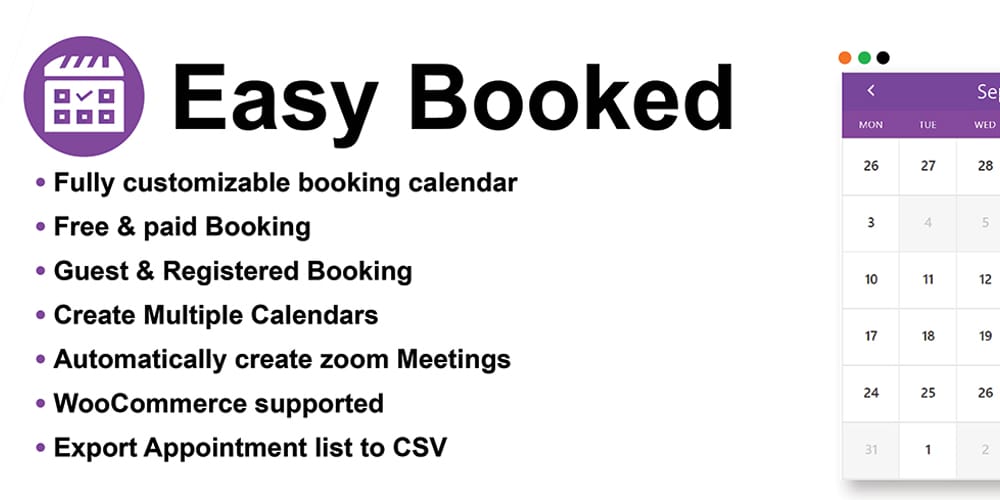 Choosing the Best Elementor Appointment Booking Plugin for Your WordPress Site 13 Easy Booked