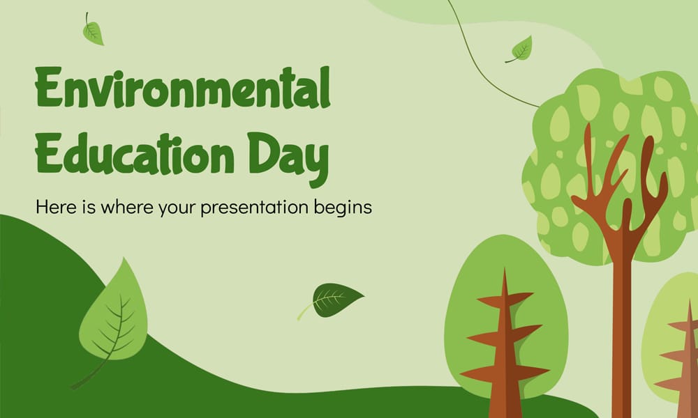 30+ Best Free Google Slides Templates for Designers & Professionals (2025) 8 Environmental Education Day