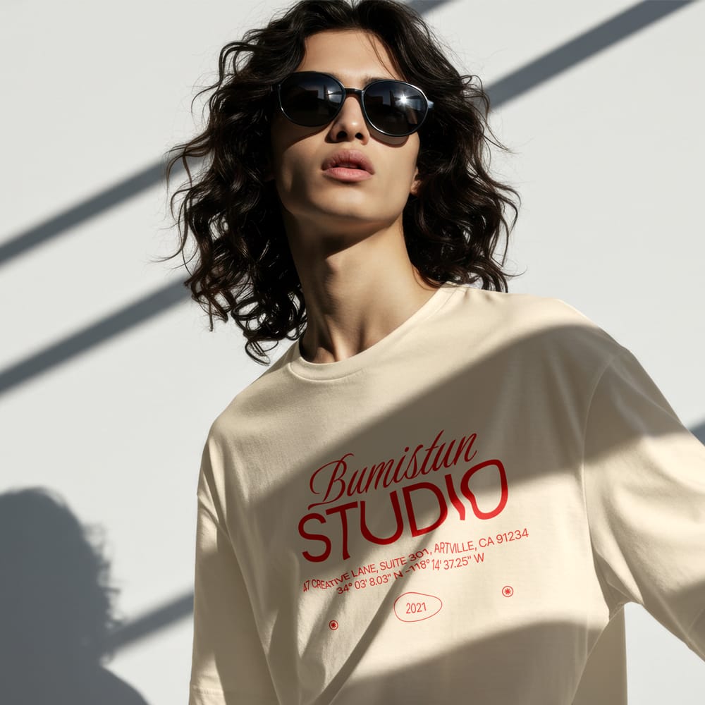 Free Women’s Oversized T-Shirt Mockup Template PSD 1 Free Women’s Oversized T-Shirt Mockup Template PSD