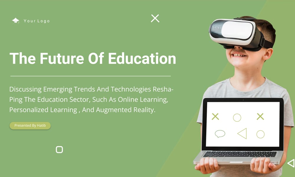 30+ Best Free Google Slides Templates for Designers & Professionals (2025) 11 The Future of Education Presentation Template