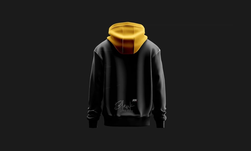 50+ Best Free Clothing Mockups (PSD) for Your Apparel Designs in 2025 19 Free Black Hoodie Mockup Back Side PSD
