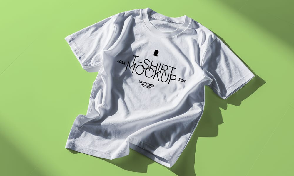 50+ Best Free Clothing Mockups (PSD) for Your Apparel Designs in 2025 5 Free T- Shirt Mockup on the Floor