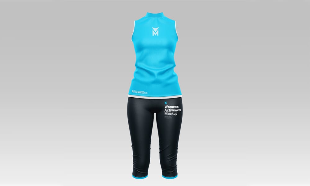 50+ Best Free Clothing Mockups (PSD) for Your Apparel Designs in 2025 54 Free Women’s Activewear Mockup PSD