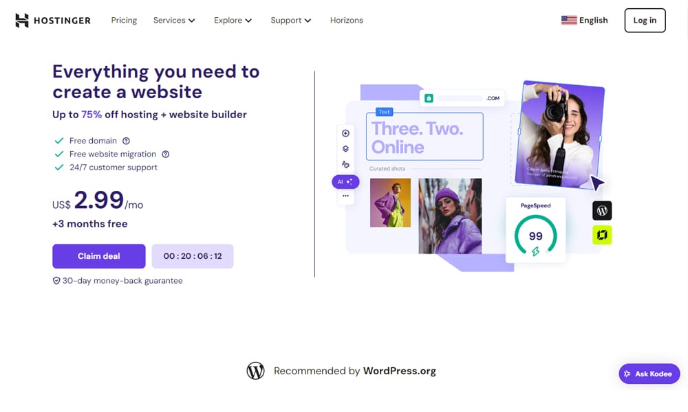 The 10 Best Web Hosting Services of 2025 1 hostinger