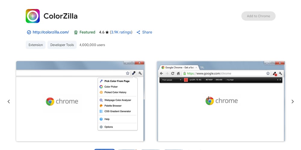 Best Chrome Extensions for Web Designers (2025 Toolkit) 4 ColorZilla