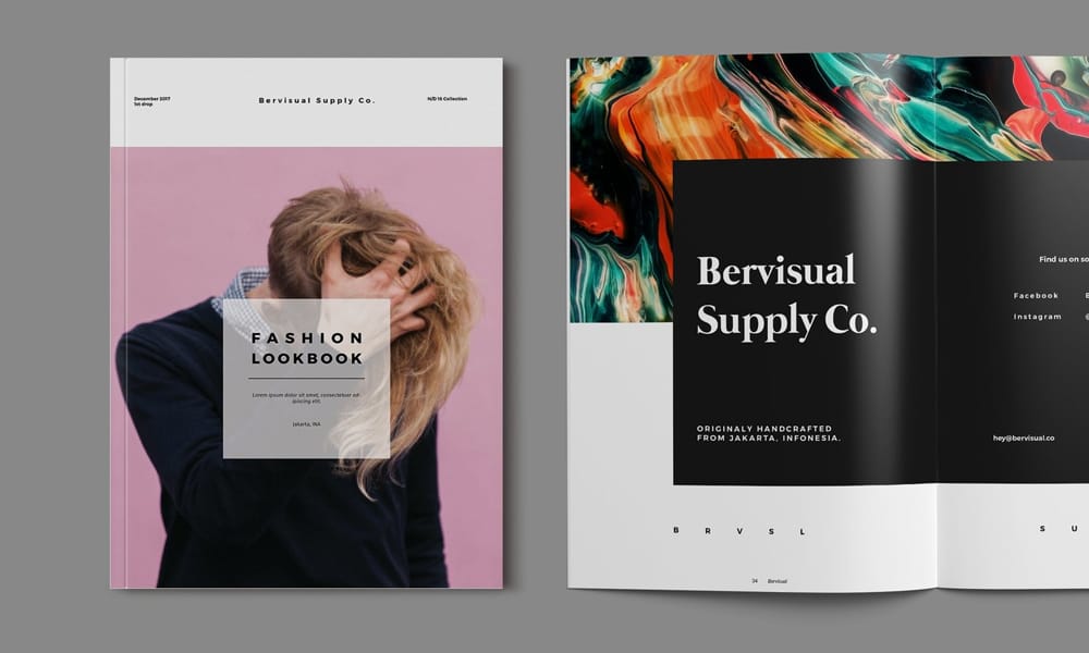 The 50+ Best Free InDesign Portfolio & Lookbook Templates (2025) 17 Elegant Fashion Lookbook Template