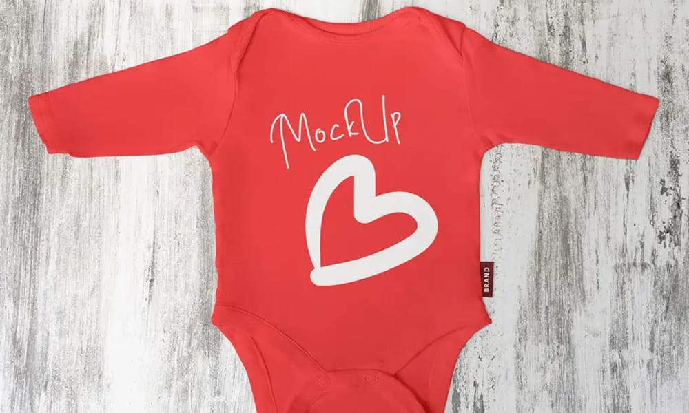 50+ Best Free Clothing Mockups (PSD) for Your Apparel Designs in 2025 38 Free Baby Bodysuit Mockup