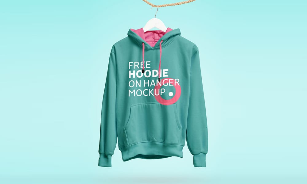 50+ Best Free Clothing Mockups (PSD) for Your Apparel Designs in 2025 29 Free Hoodie Mockup on a Hanger