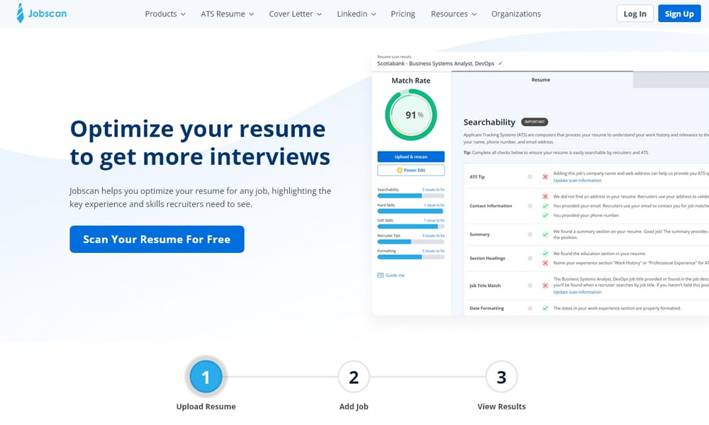 The 7 Best Resume Builders of 2025 5 Jobscan