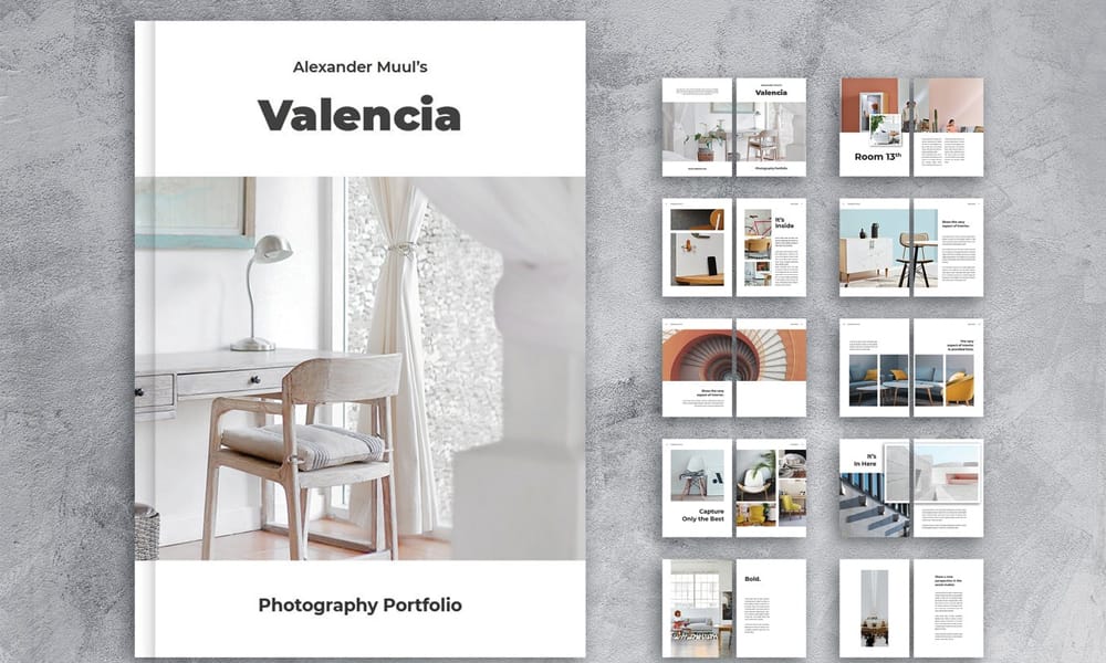 The 50+ Best Free InDesign Portfolio & Lookbook Templates (2025) 21 Minimal Photography Portfolio Template