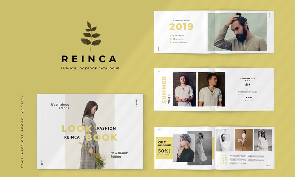 The 50+ Best Free InDesign Portfolio & Lookbook Templates (2025) 37 Reinca