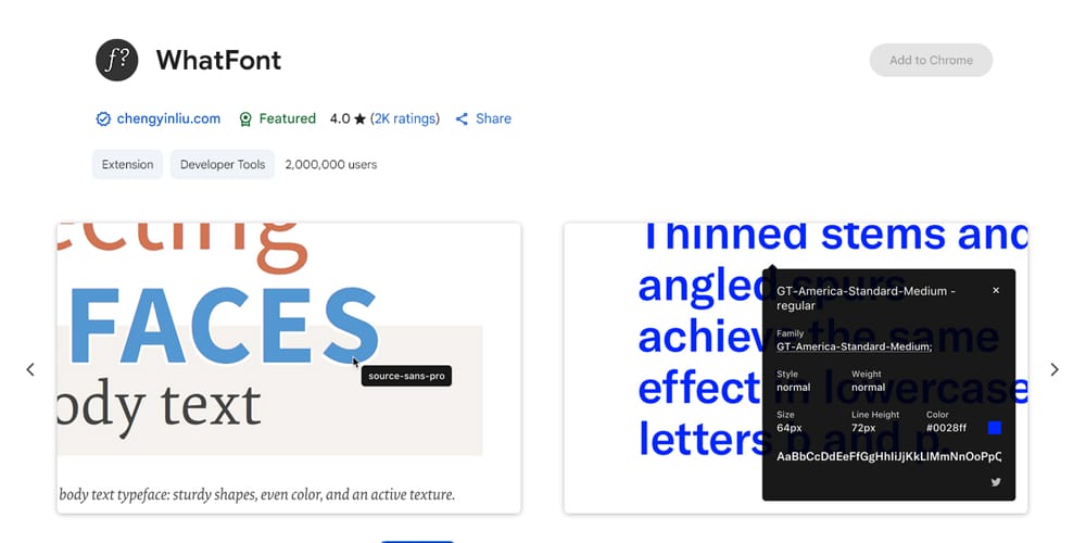 Best Chrome Extensions for Web Designers (2025 Toolkit) 5 WhatFont