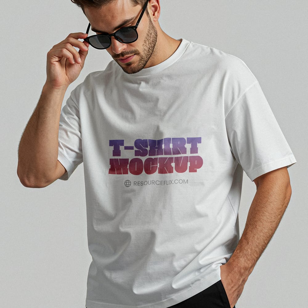 Free Urban Casual T-Shirt Mockup PSD 1 Free Urban Casual T-Shirt Mockup PSD