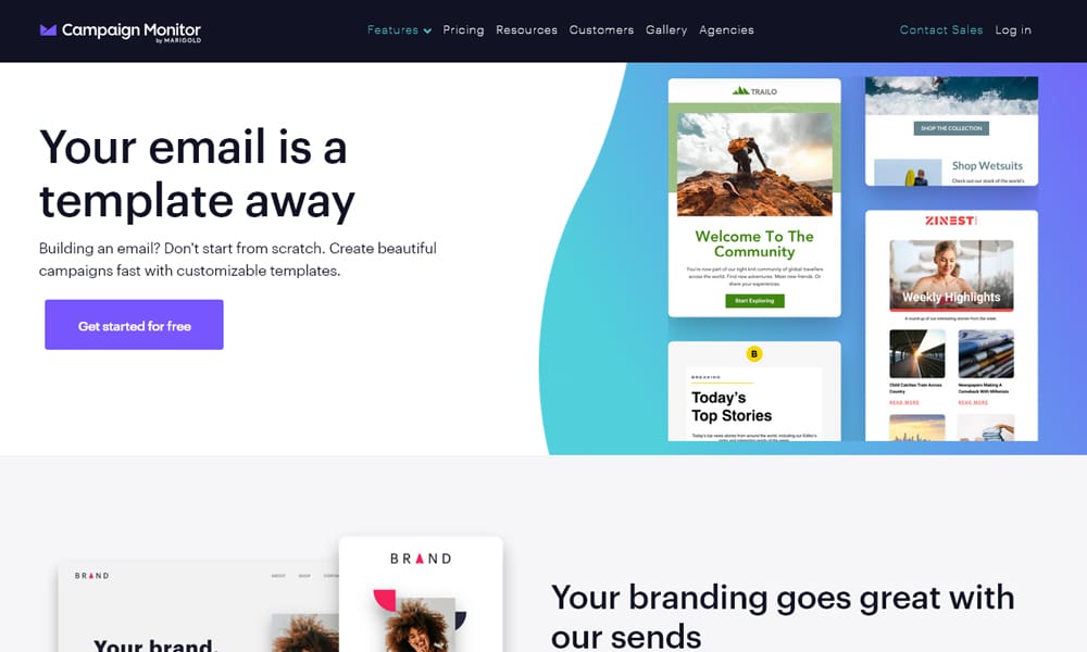 22 Best HTML Email Template Builders for 2025 | AMP & Accessibility Ready 22 Campaign Monitor