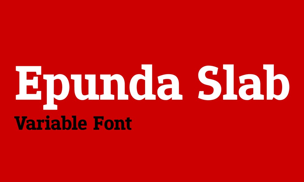 Best Free Slab Serif Fonts for Designers (2025) 18 Epunda Slab