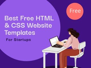 Free HTML & CSS Website Templates for Startups