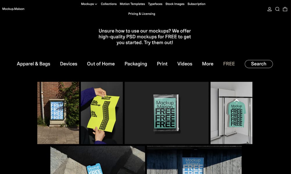 30+ Best Free Mockup Websites for Designers (2025) 36 Mockup Maison