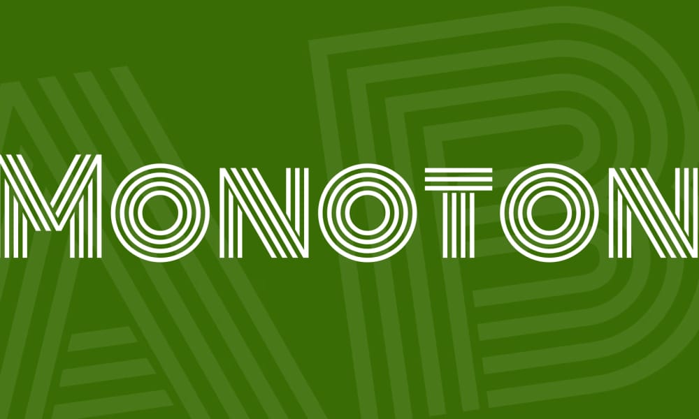 30+ Best Free Retro & Vintage Google Fonts (2025 Guide) 12 The font Monoton, a retro display font with parallel lines.