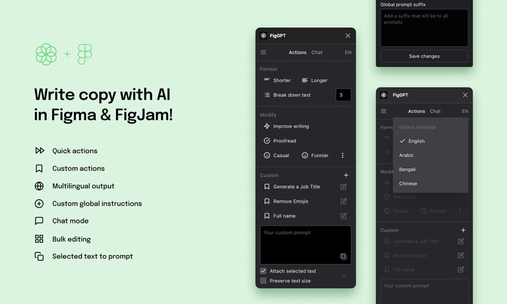 Essential Figma Plugins Every Designer Needs in 2025: 72 Game-Changing Tools to Transform Your Workflow 37 FigGPT