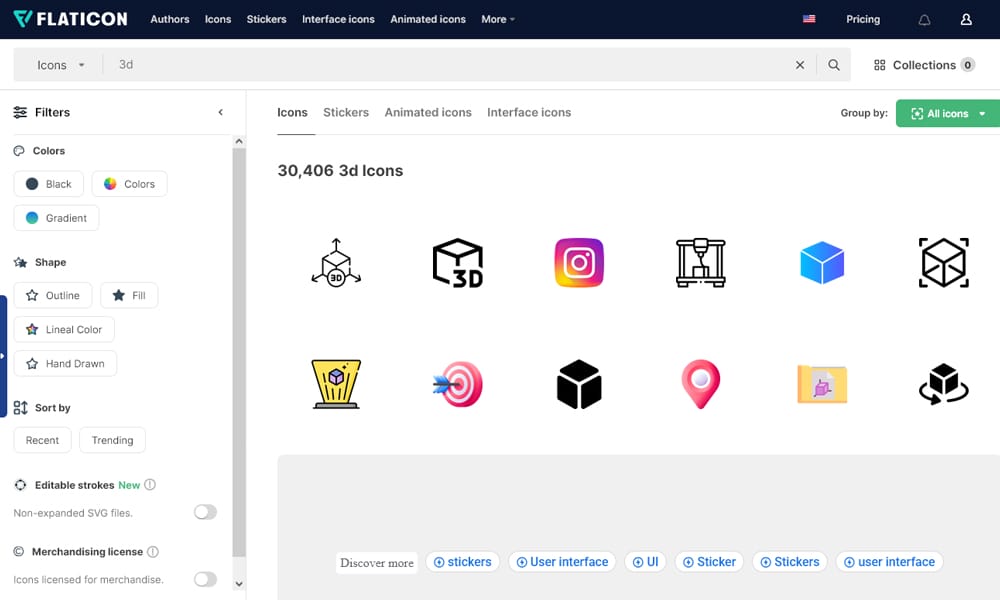 25 Best Free 3D Icons and Illustration Packs for UI Design 2025: A Designer's Complete Guide 2 Flaticon 3D
