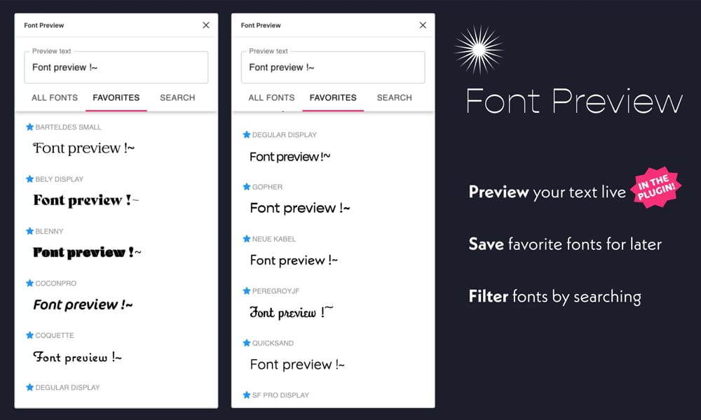 Essential Figma Plugins Every Designer Needs in 2025: 72 Game-Changing Tools to Transform Your Workflow 41 Font-Preview