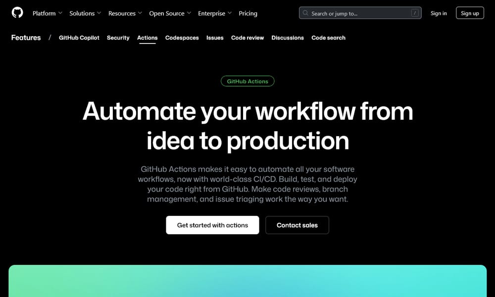 40+ Essential Web Development Workflow Tools Every Developer Needs in 2025 40 GitHub Actions