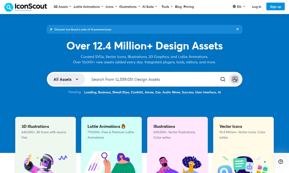 Best Animated Icon Libraries for React in 2025: 15+ Tools That Will Make Your UI Pop 2 IconScout