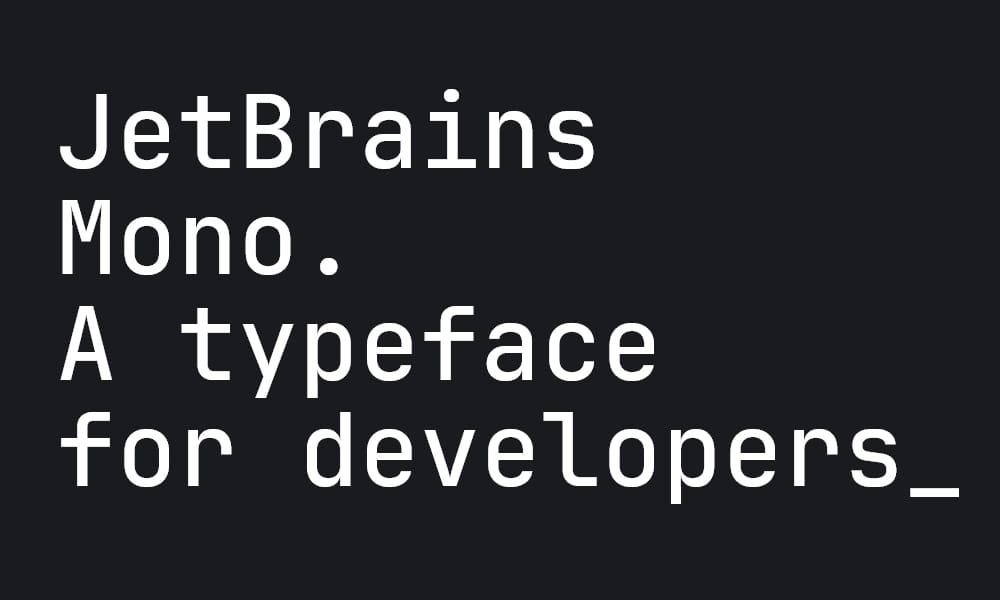 58 Best Free Variable Fonts That Will Transform Your Web Design in 2025 57 JetBrains Mono