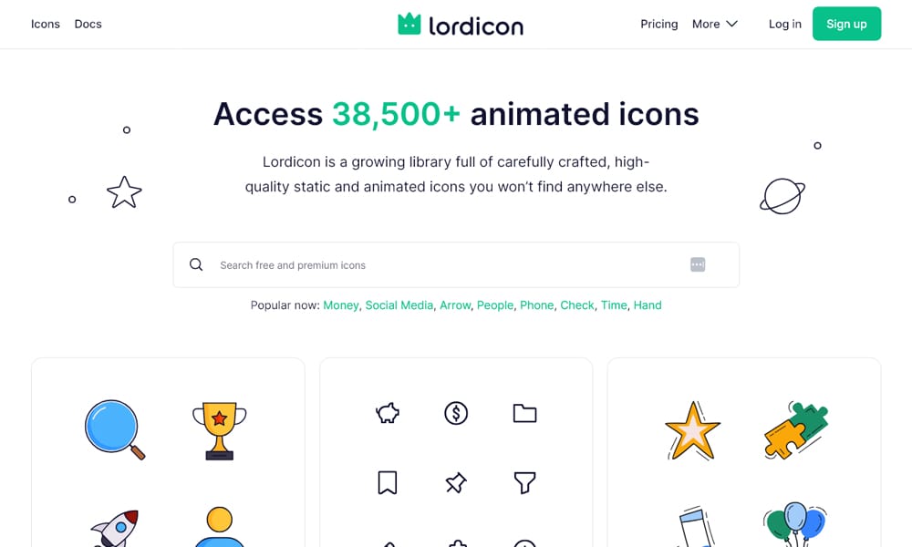 Best Animated Icon Libraries for React in 2025: 15+ Tools That Will Make Your UI Pop 1 Lordicon