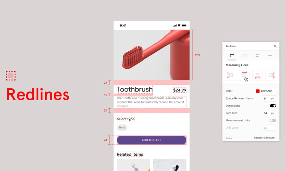 Essential Figma Plugins Every Designer Needs in 2025: 72 Game-Changing Tools to Transform Your Workflow 71 Redlines