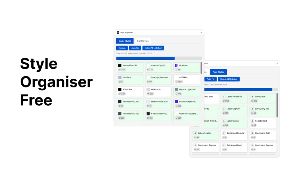 Essential Figma Plugins Every Designer Needs in 2025: 72 Game-Changing Tools to Transform Your Workflow 17 Style Organiser
