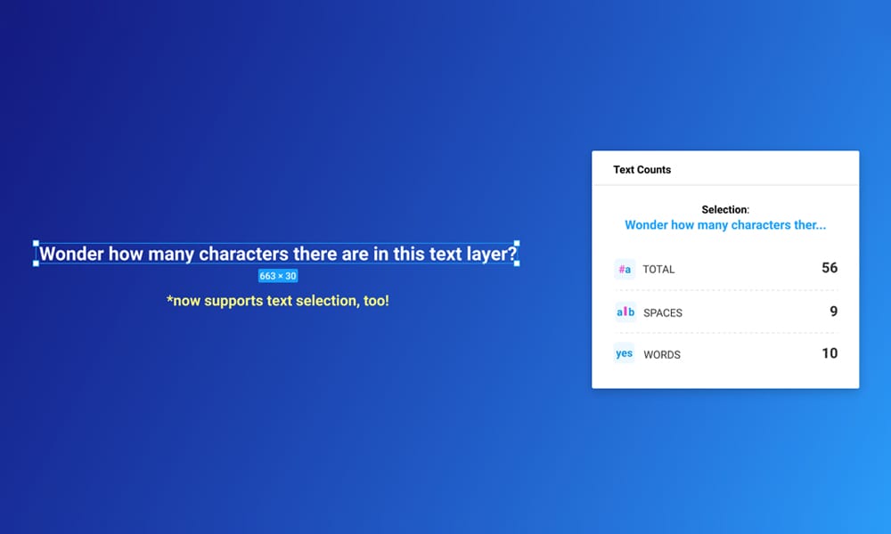 Essential Figma Plugins Every Designer Needs in 2025: 72 Game-Changing Tools to Transform Your Workflow 43 Text Counts