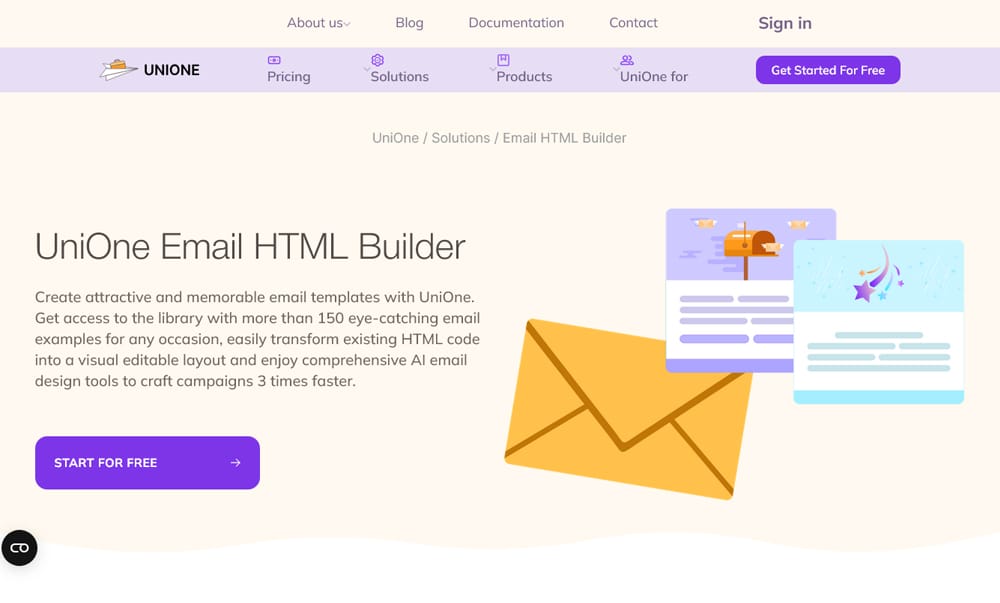 22 Best HTML Email Template Builders for 2025 | AMP & Accessibility Ready 12 UniOne