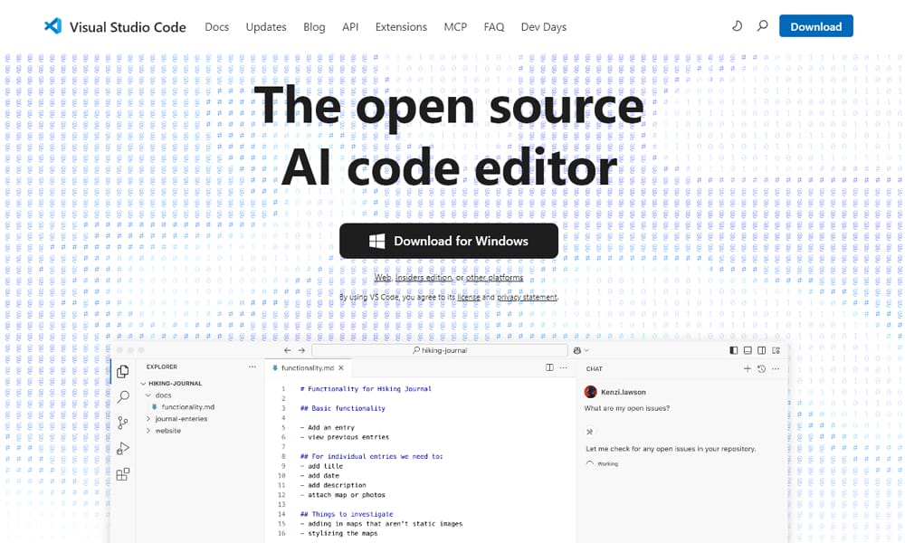 40+ Essential Web Development Workflow Tools Every Developer Needs in 2025 8 Visual Studio Code
