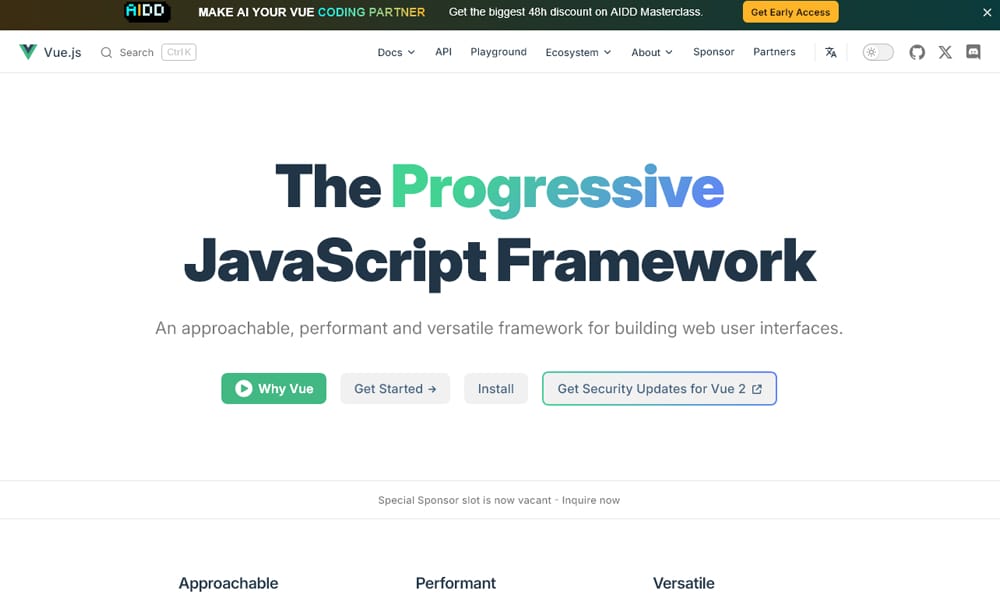 40+ Essential Web Development Workflow Tools Every Developer Needs in 2025 16 Vue.js